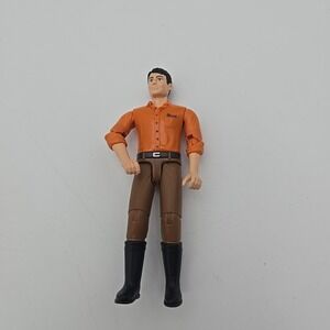 Man‎ With Dark Hair And Brown Jeans (Positionable) By Bruder 60007